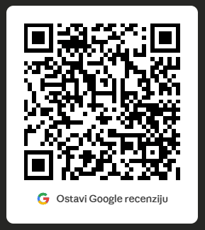 QR kod za Google recenziju
